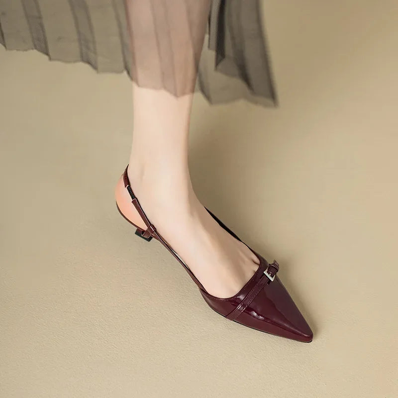 Zapatos de tacón medio para mujer