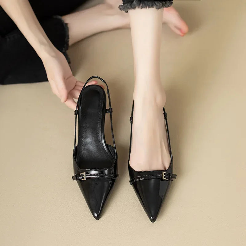 Zapatos de tacón medio para mujer