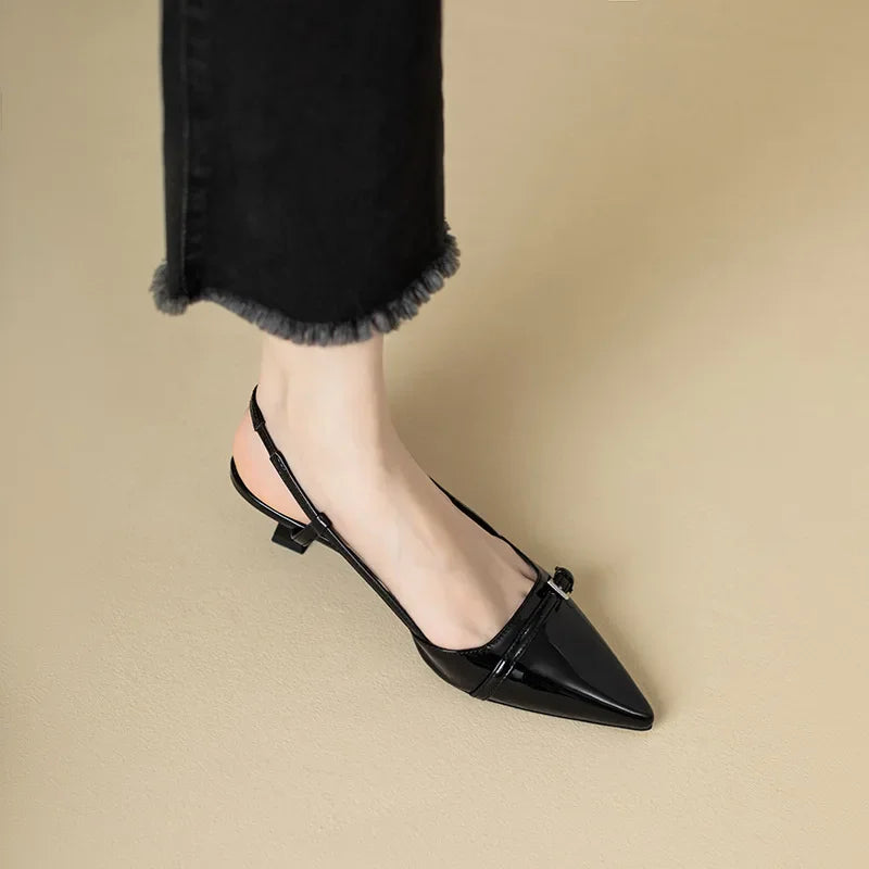 Zapatos de tacón medio para mujer