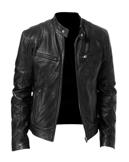 Chaqueta de cuero