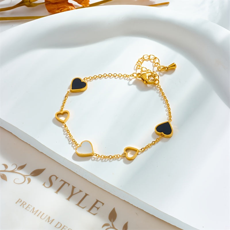 Pulsera de corazones Amore
