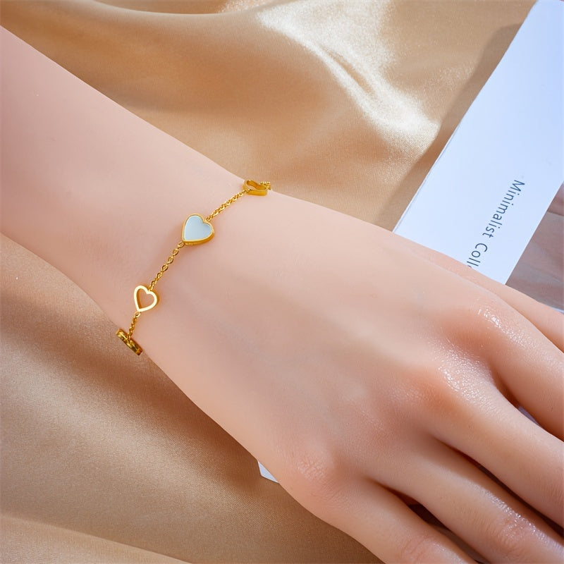 Pulsera de corazones Amore