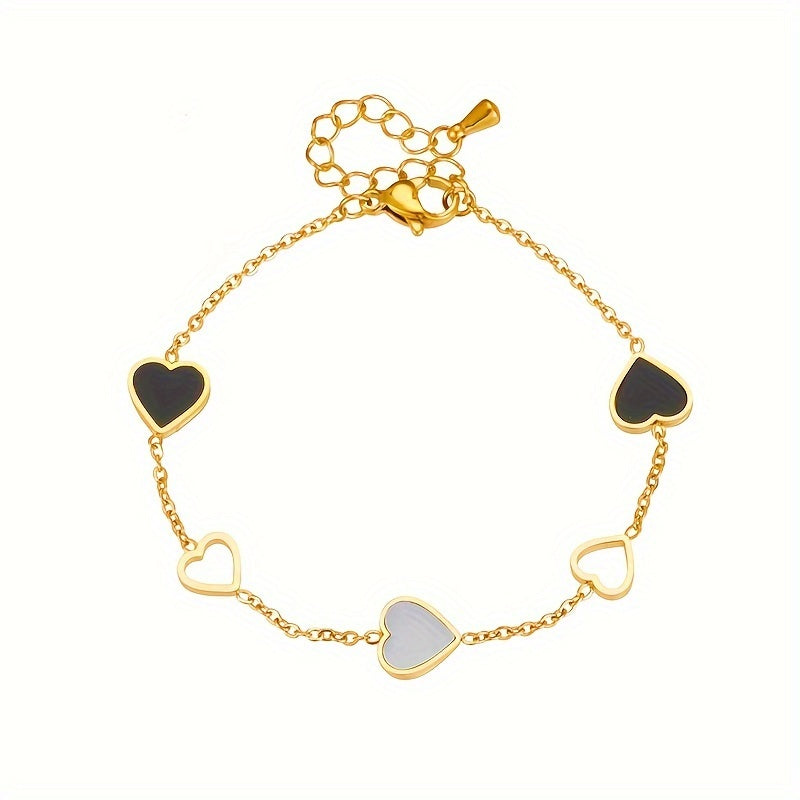 Pulsera de corazones Amore